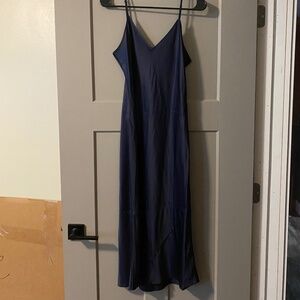 Quince 100% Washable Silk Slip Midi Dress